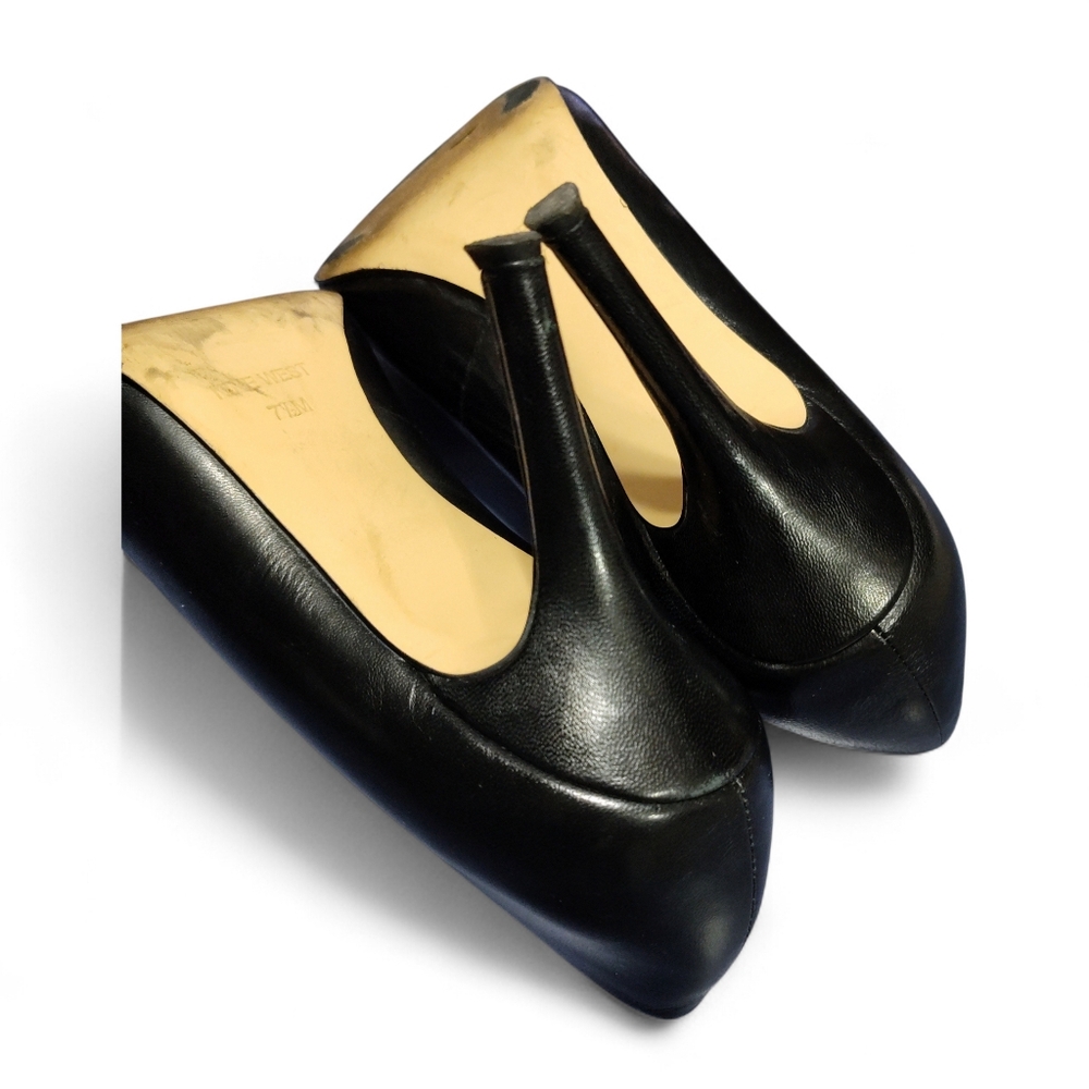 Nine West Flax Pointy Toe Stiletto Pumps Womens 7.5 - Picture 8 of 10